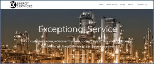CK Energy Services website screenshot